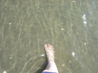 Clear water